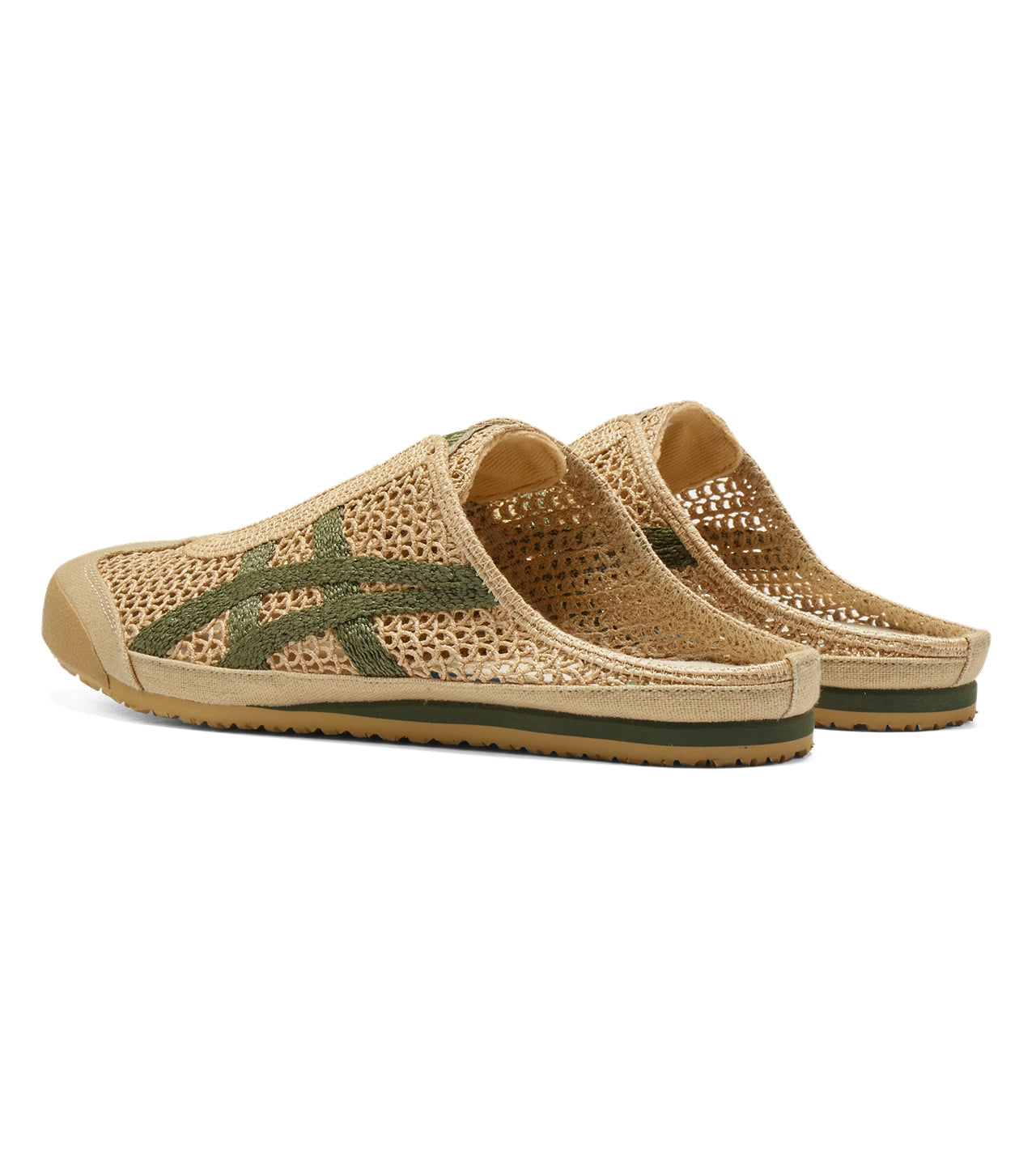 ONITSUKA TIGER MEXICO 66 SABOT BEIGE GREEN
