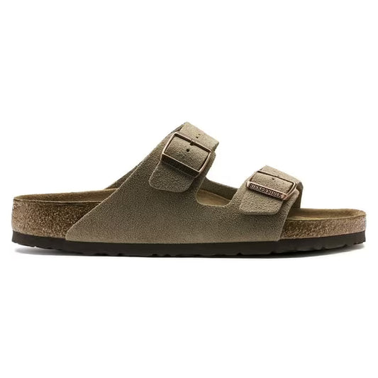 Birkenstock Arizona Soft Footbed Suede Taupe