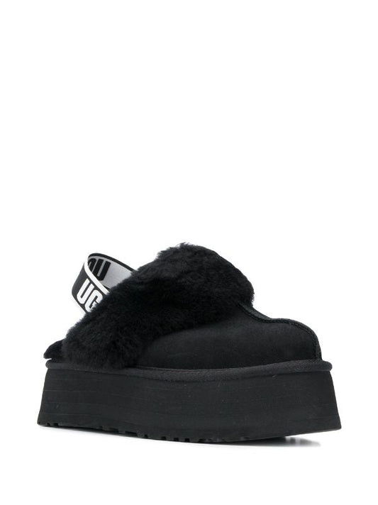 UGG faux fur slingback mules