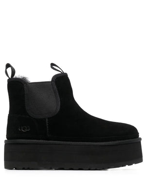 UGG Neumel Platform Chelsea Boot ‘Black